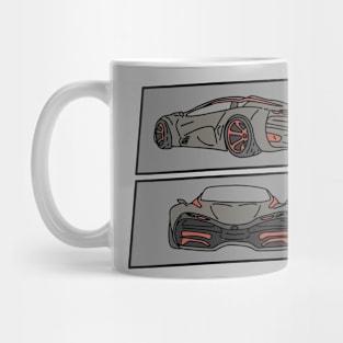 beast sport car Mug